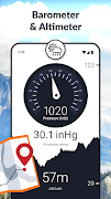 Barometer and Altimeter App پوسٹر