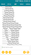 Text Style, Text Art - Stylish Text - Fancy Text capture d'écran 3