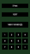 hexadecimal calculator ภาพหน้าจอ 1