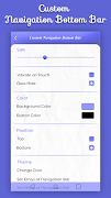 Custom Bottom Navigation Bar Screenshot 1