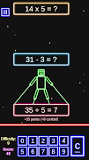 Laser Mathématique Jeu: Table  capture d'écran 2