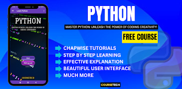 Learn Python الملصق