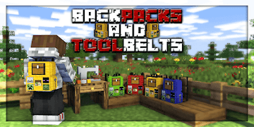 Backpack Mod for Minecraft PE 海報