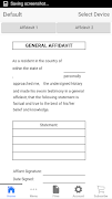 Affidavit Screenshot 1