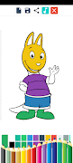 Backyardigans Coloring screenshot 4