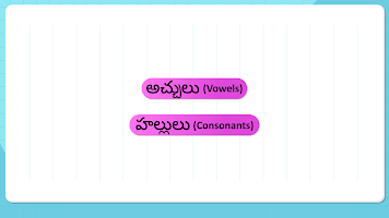 Kids Telugu Alphabet Tracing captura de pantalla 1