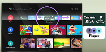 برنامه‌نما Corner Kick APP Smart TV Guide عکس از صفحه