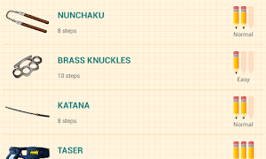 How to Draw Weapons screenshot 7
