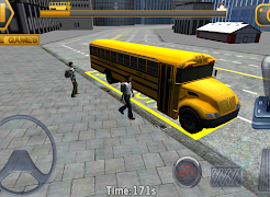 Schoolbus Driving 3D Simulasi screenshot 5