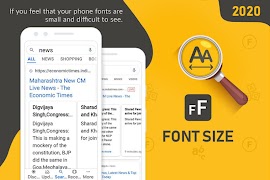 big font size  Change Enlarge  海报