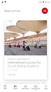 برنامه‌نما MyDucati عکس از صفحه