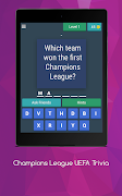 Champions League UEFA Trivia capture d'écran 7