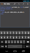 SQL Editor स्क्रीनशॉट 3