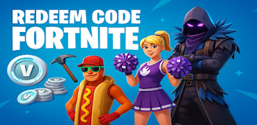 Redeem Code Fortnite ポスター