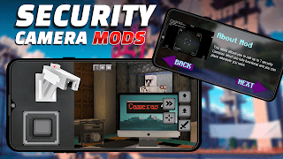 Mod Security Camera Minecraft اسکرین شاٹ 2
