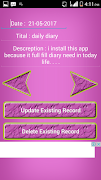 Daily Diary (life time) screenshot 3