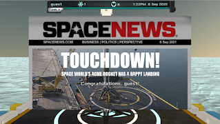 Intergalactic Rocket Landing screenshot 3