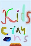 Kids Crayons Doodle โปสเตอร์