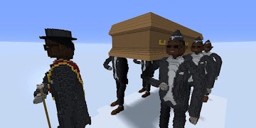 Mod for Minecraft Coffin Dance скриншот 2