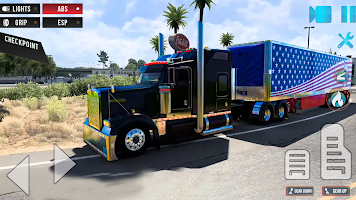Truck Driving: US Truck Games скриншот 1