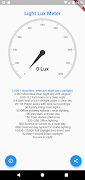 Light lux meter screenshot 2