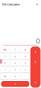 Mis Calculator تصوير الشاشة 1