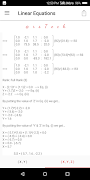 Linear Equations Solver captura de pantalla 4