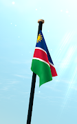 Namibia Flag 3D Free Wallpaper screenshot 7