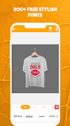 T Shirt Design Maker capture d'écran 3
