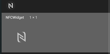 NFC Widget Ekran Görüntüsü 1