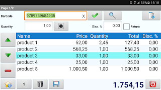 POS-Point of Sale With Barcode ảnh chụp màn hình 1