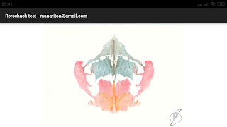 Rorschach test syot layar 3