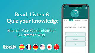 Readle: Learn Languages Daily screenshot 5