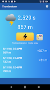 Thunderstorm - Distance from L poster