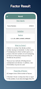 Factor Calculator 截圖 2