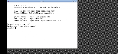 gnuplot screenshot 5