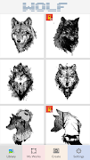 Wolf Pixel Art ภาพหน้าจอ 3