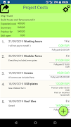 Project Costs 스크린샷 2
