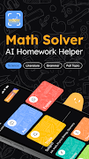 Math Solver AI Homework Helper Poster