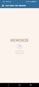 Flip Card Test Memory اسکرین شاٹ 1