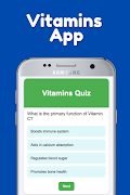Vitamins App captura de pantalla 4