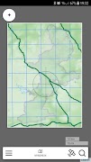 Northumberland Map poster