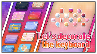 Deco Keyboard - emoji, fonts ポスター