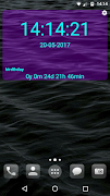 Clock Widget imagem de tela 2