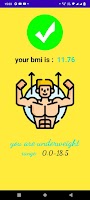 BMI App ภาพหน้าจอ 3