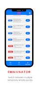 4 Schermata Emailnator - Temp Mail