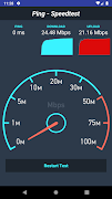 Ping Test - Internet Speed Test تصوير الشاشة 1