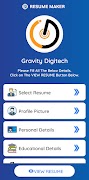 برنامه‌نما Resume Maker عکس از صفحه