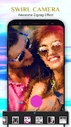 برنامه‌نما Glitch & Swirl Camera - Filter عکس از صفحه