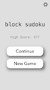Block Sudoku poster